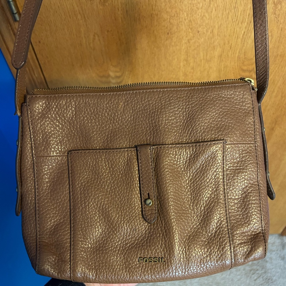 Fossil Gemma Leather Crossbody Purse